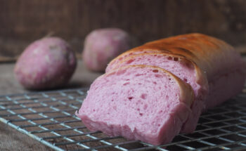 Pão de Batata Doce Roxa: um pão saudável e surpreendente!