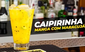 Drink Caipifruit Tropical: Manga e Maracujá em Um Copo