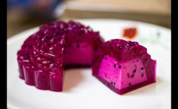 Gelatina de Pitaya: Uma Sobremesa Tropical e Saudável