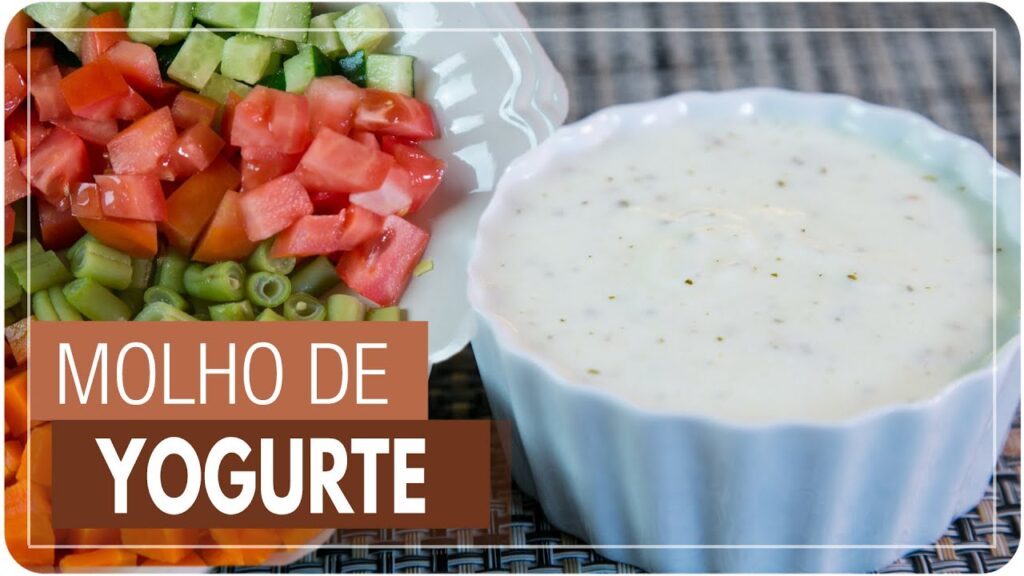 Molho de Iogurte: Transforme Suas Saladas com Sabor e Frescor!
