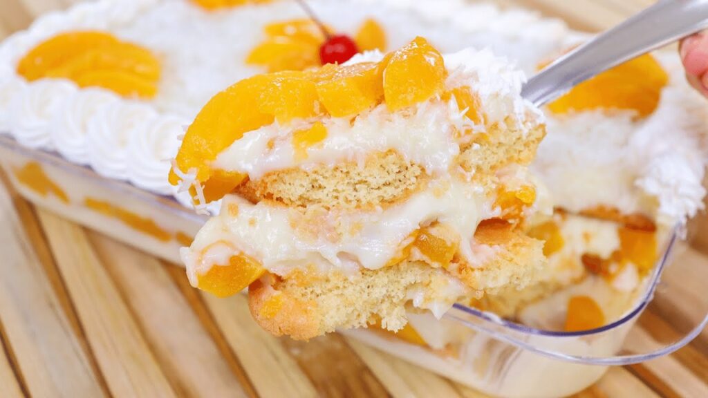 Torta de Pêssego: Uma Delícia Dourada para Encantar Paladares