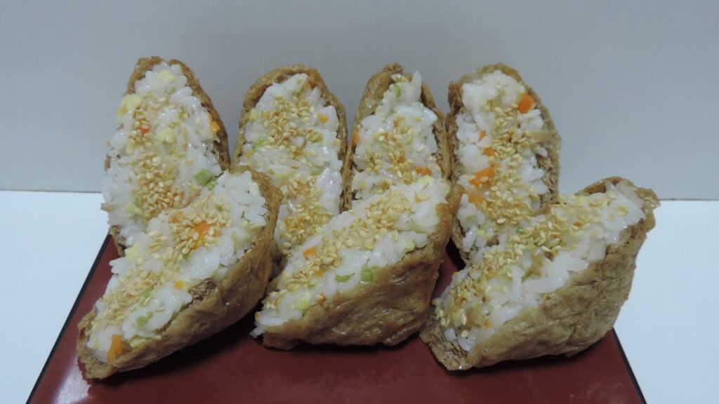 Inarizushi: Delicadeza Japonesa em Bolsas de Tofu Recheadas com Sabor