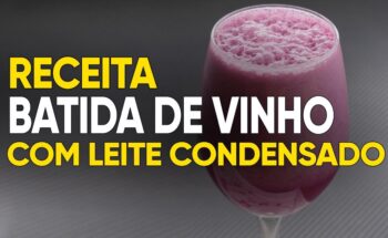 Delícia Cremosa: Batida de Vinho com Leite Condensado