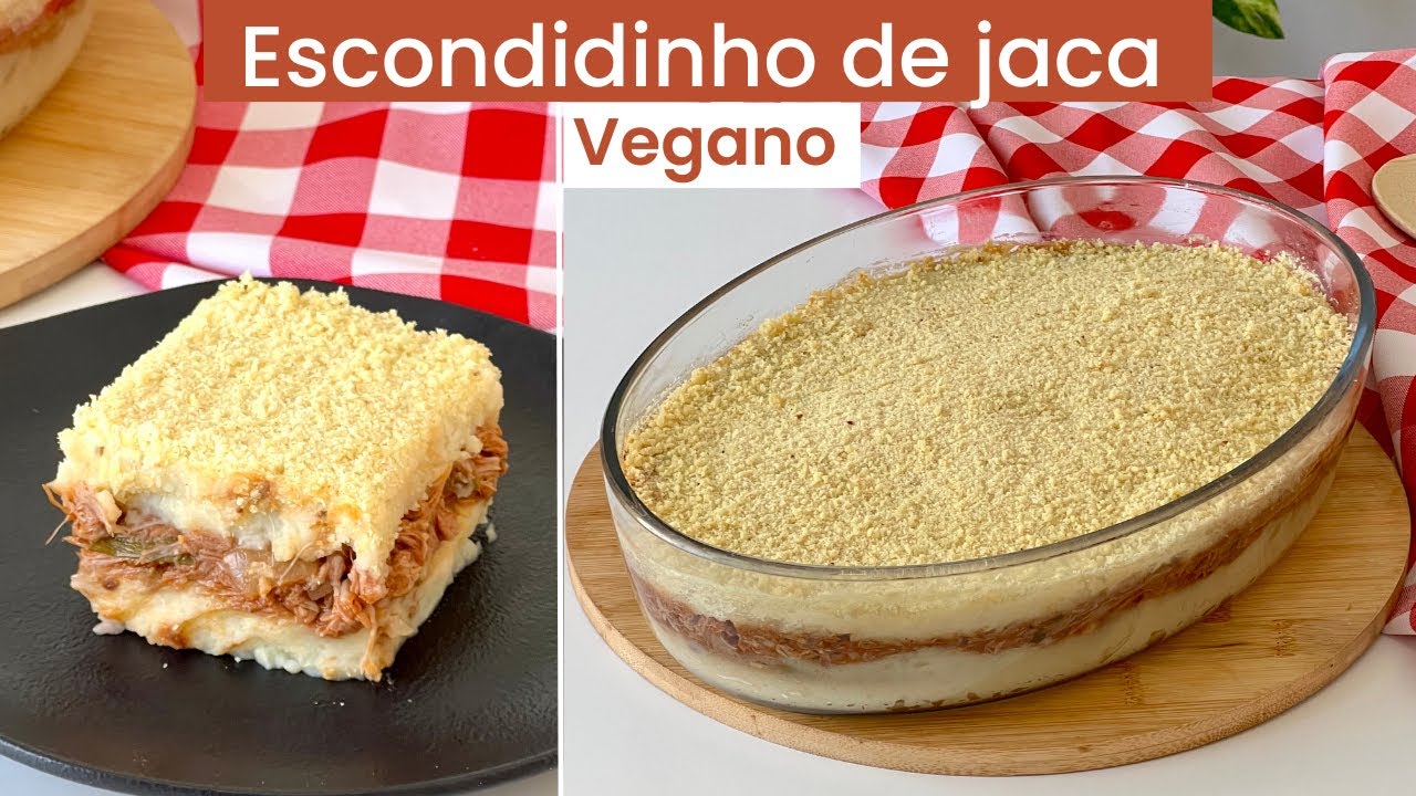 Escondidinho Vegano de Jaca: Sabor e Nutrição em Camadas