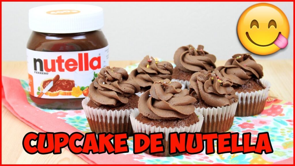 Cupcakes Gelados de Nutella Uma Explosão de Chocolate!