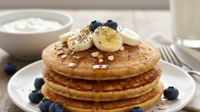 Panqueca de Banana Fit com Aveia: Receita Fácil e Saudável