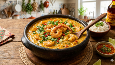 Bobó de camarão cremoso e fácil: receita tradicional com sabor irresistível