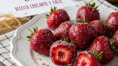 Morango do Amor Caseiro: Receita Crocante e Fácil que Está Viralizando