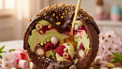 Ovo de Páscoa de Colher: Receita Fácil e Cremosa que Está Bombando em 2026