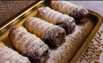 Cannoli de Chocolate: Uma Delícia Crocante e Cremosa da Itália